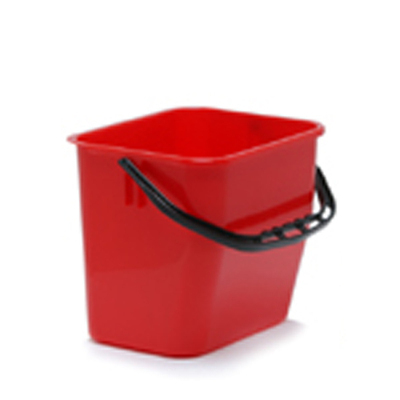 Emmer 12 liter - Rood, extra stevig